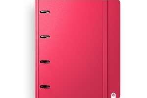 CARPEBLOC CARCHIVO FOAM STYLE PP A4+ 4 an.MIXTAS 35mm con REC. 100 hj. CUADRIC.4x4 ROJO