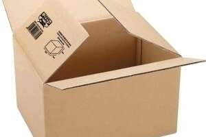 CAJA DE EMBALAR ANONIMA 260x210x100 SENCILLA 3 mm. MARRON