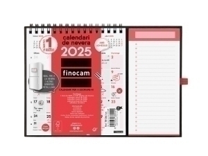 CALENDARI (2025) CATALAN FINOCAM IMAN MENSUAL PER ESCRIURE XS 140×150